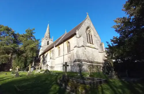 Click Here To Enlarge This Photo Of St Helen's Church Grove