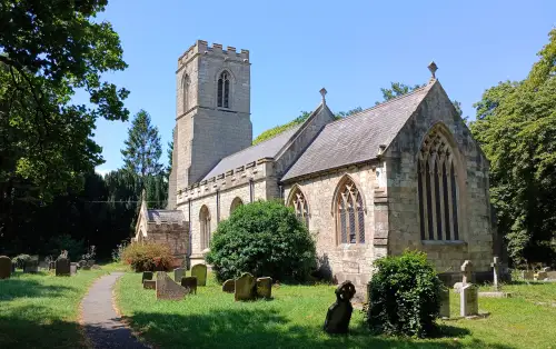 Click Here To Enlarge This Photo Of St John The Baptist Church Treswell