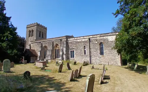 Click Here To Enlarge This Photo Of St Peter's Church Laneham