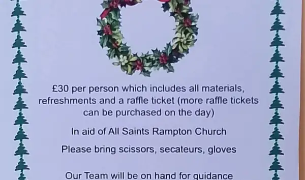 Rampton Wreath Making