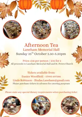 Click Here To Enlarge This Photo Of Laneham Afternoon Tea